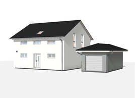 Bauteil freistehende Einzelgarage von allkauf