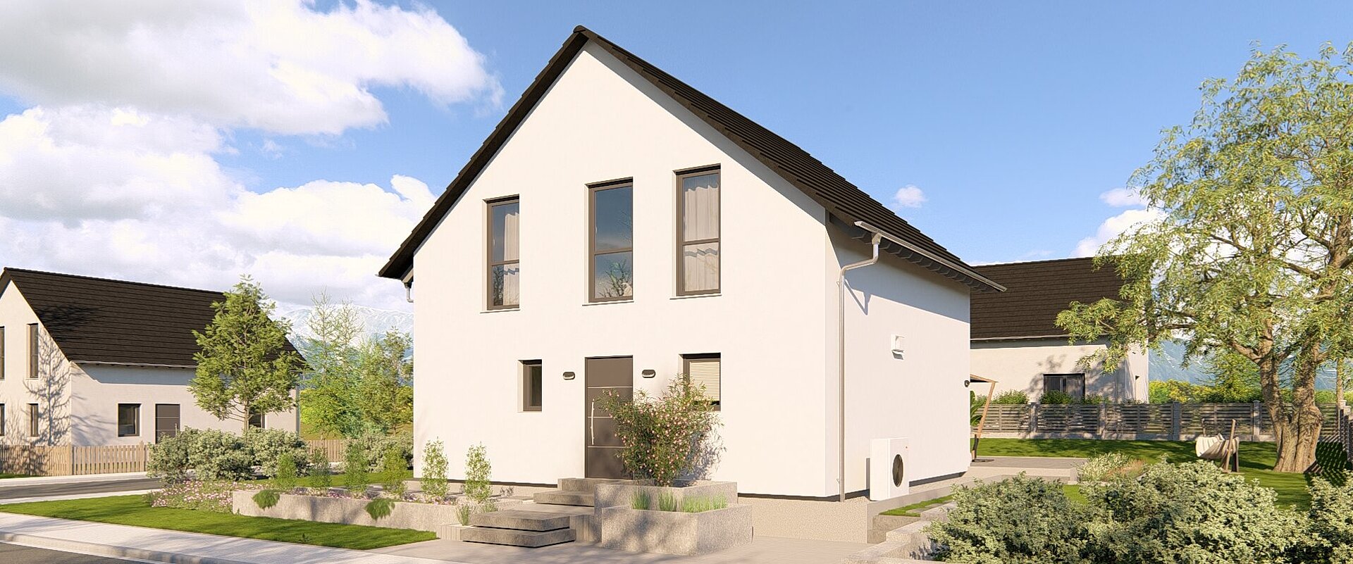 Aktionshaus Pure Home 1 von allkauf. Vorderansicht bei Tag