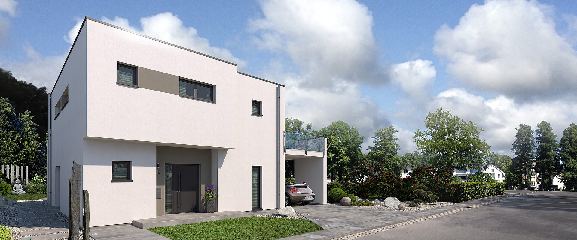 Bauhaus Cult 1 von allkauf, Vorderansicht am Tag
