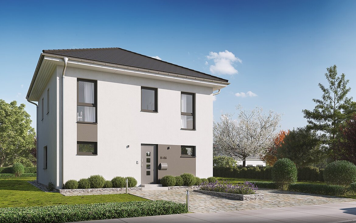 Aktionshaus Move 6 von allkauf. Vorderansicht bei Tag.