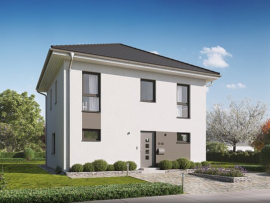 Aktionshaus Move 6 von allkauf. Vorderansicht bei Tag.