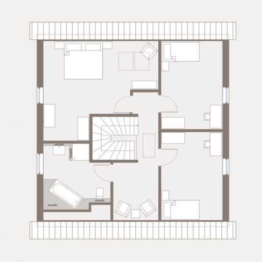 Grundriss Dachgeschoss Einfamilienhaus Home 10 von allkauf