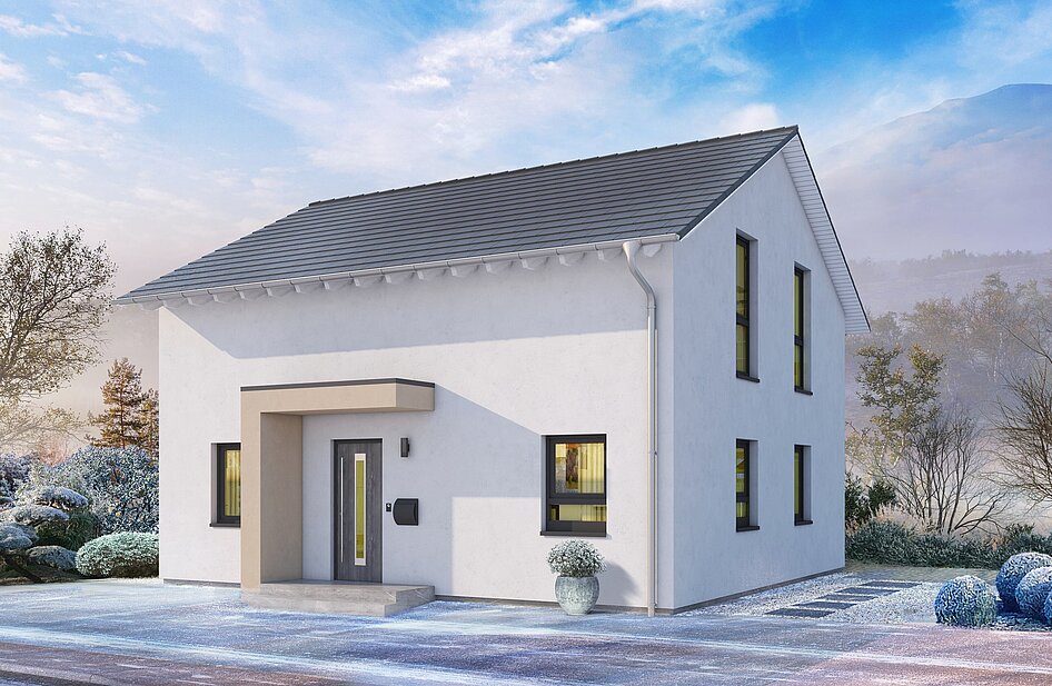 Aktionshaus Kick Off 1 von allkauf, Ansicht Eingang am Tag