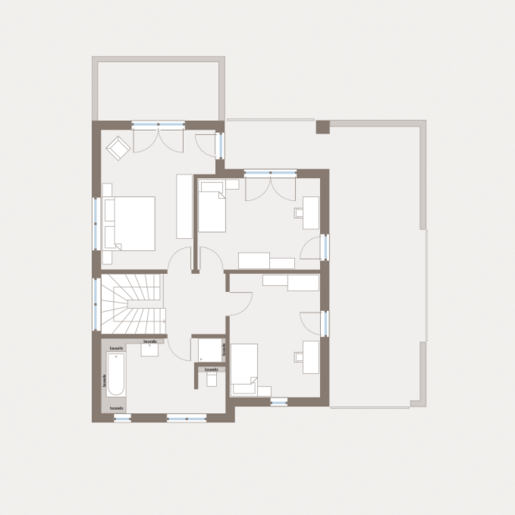 Grundriss Dachgeschoss Bauhaus Cult 1 V3 von allkauf