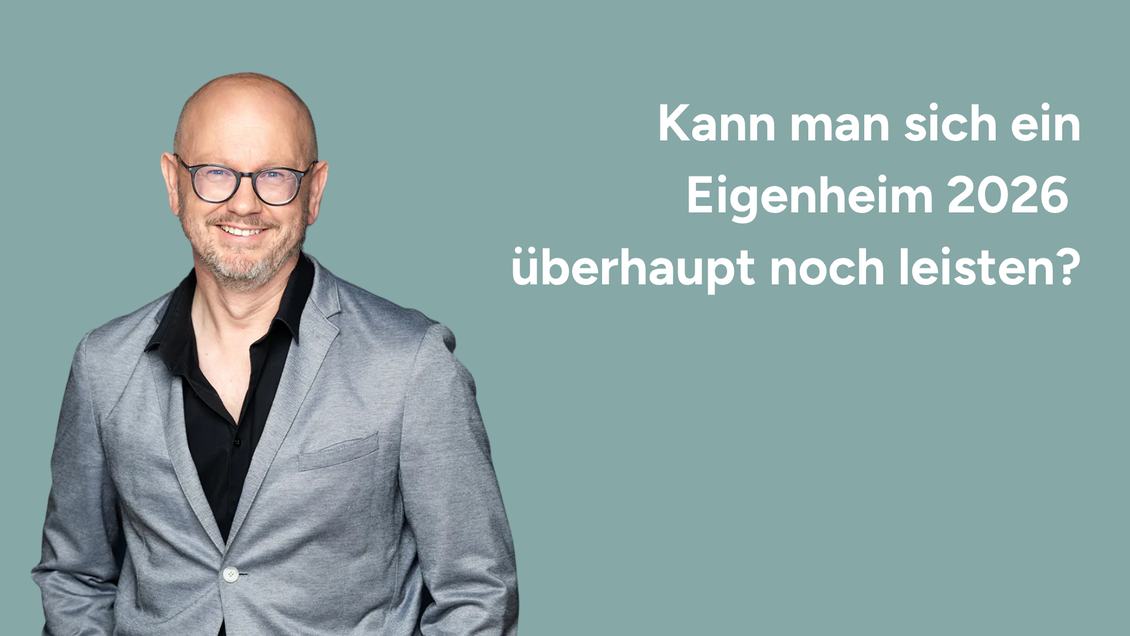 Videocover mit allkauf-Geschäftsführer Marc und der Frage: „Kann man sich ein Eigenheim 2026 überhaupt noch leisten?“
