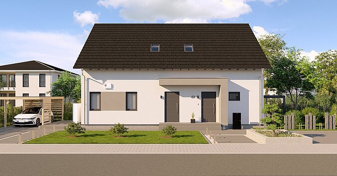 Aktionshaus Pure Home 5 von allkauf. Frontansicht bei Tag