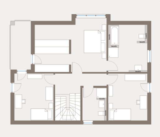 Grundriss Dachgeschoss Einfamilienhaus Prestige 2 von allkauf 