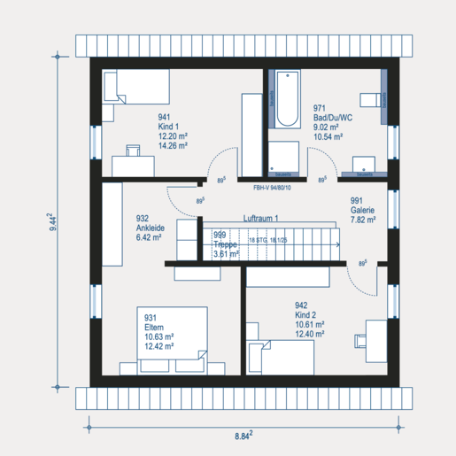 Grundriss Dachgeschoss Aktionshaus Casa Mia 1 von allkauf