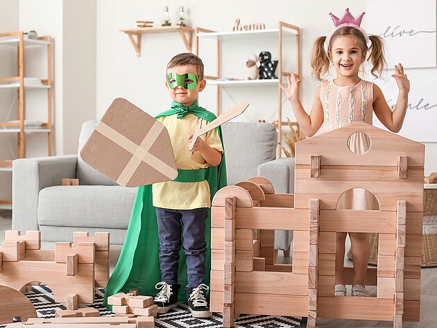 Kinder beim Spielen 