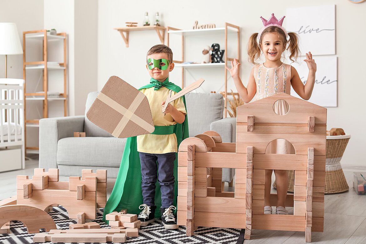 Kinder beim Spielen 