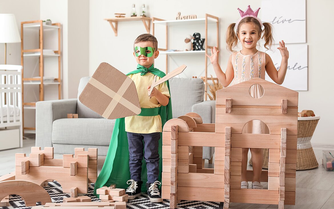 Kinder beim Spielen 